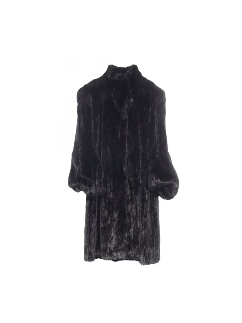 Prada Black Mink Coat
